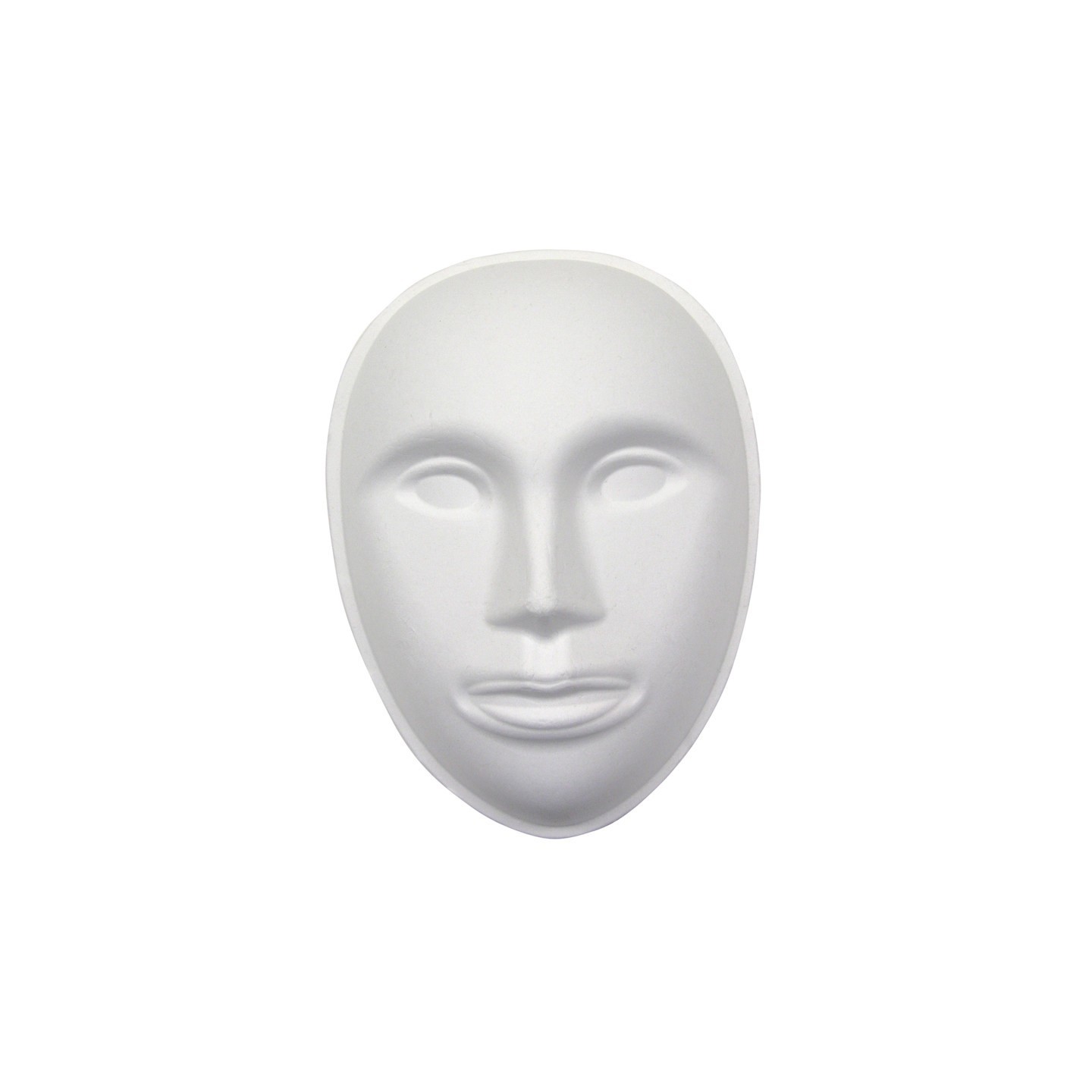 Creativity Street® Paperboard Mask, Face, 8" x 5-3/4", White, 1 Piece
