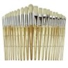 Creativity Street® Beginner Paint Brushes, Preschool Brush Set, 6" to 8" long, 24 Brushes