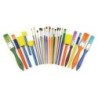 Creativity Street® Starter Brush Assortment, Assorted Colors & Sizes, 25 Brushes