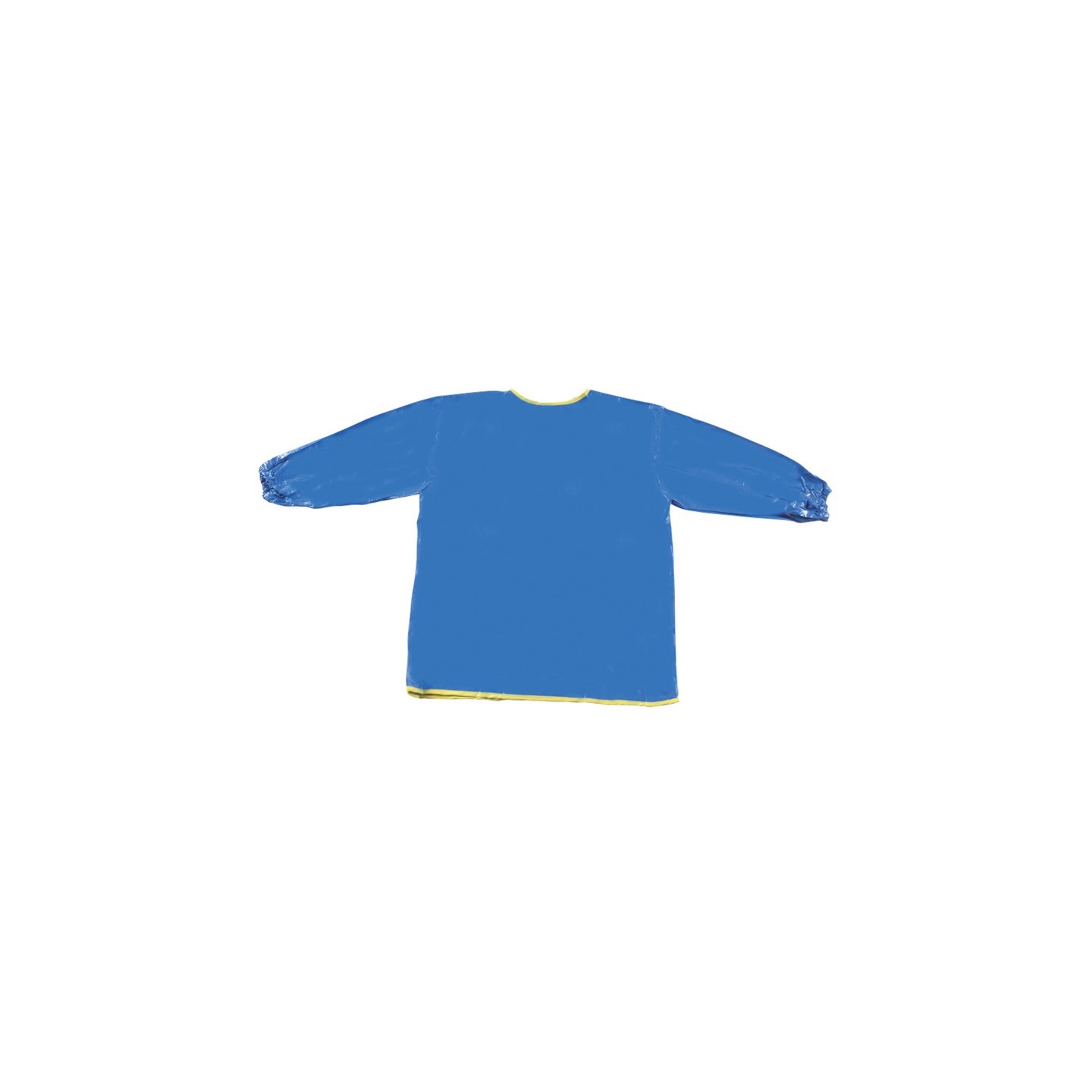 Creativity Street® Long Sleeve Plastic Art Smock, Ages 3+, Blue, 22" x 18", 1 Count
