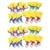 Creativity Street® Foam Brush Classroom Pack, Assorted Colors & Sizes, 40 Pieces Per Pack, 2 Packs