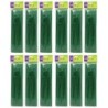 Creativity Street® Regular Stems, Dark Green, 12" x 4 mm, 100 Per Pack, 12 Packs