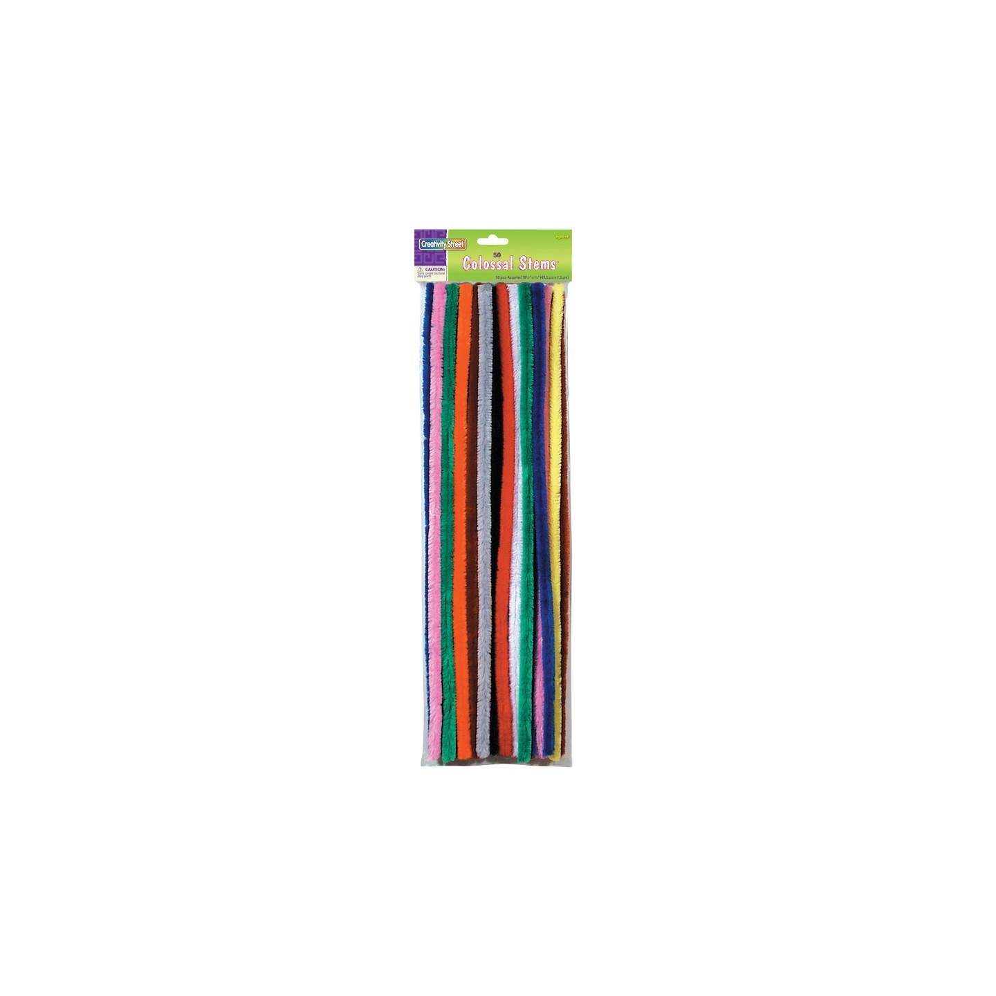 Creativity Street® Colossal Stems®, Colossal Stems, 19-1/2" x 15 mm, 50 Count