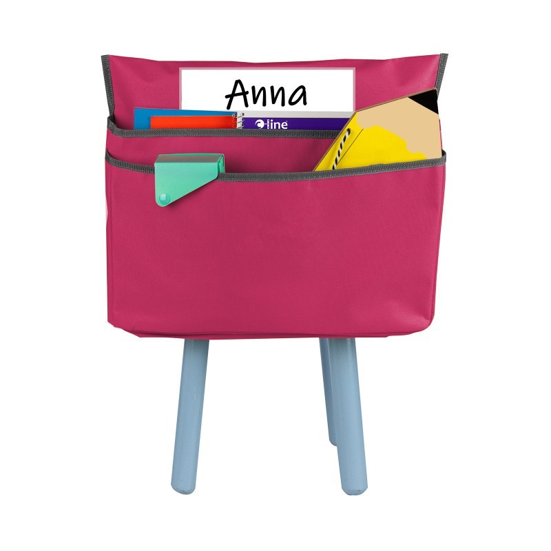 C-Line® Large Chair Cubbie™, 17", Sunset Red