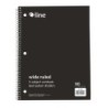 C-Line® 5-Subject Notebook, Wide Ruled, 180 Sheets, Assorted Colors