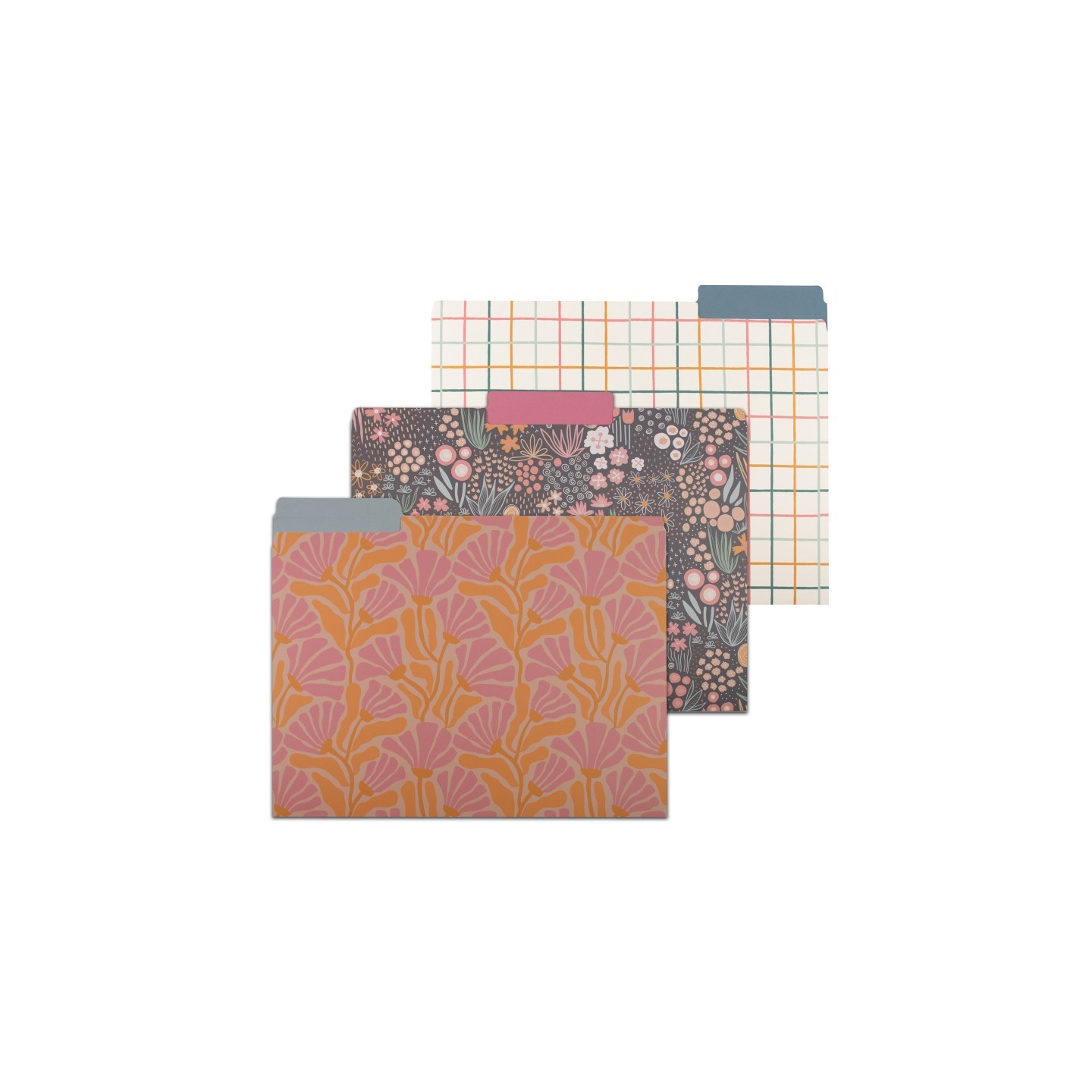 C-Line® Signature Series™ File Folders, Assorted Designs, Pack of 6