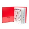 C-Line® Classroom Connector™ Multi-Pocket Folders, Red, Box of 15
