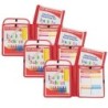 C-Line® Homework Connector Folder, Red, Pack of 3