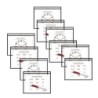 C-Line® Reusable Dry Erase Pockets - Study Aid, Black, 12" x 9", Pack of 10