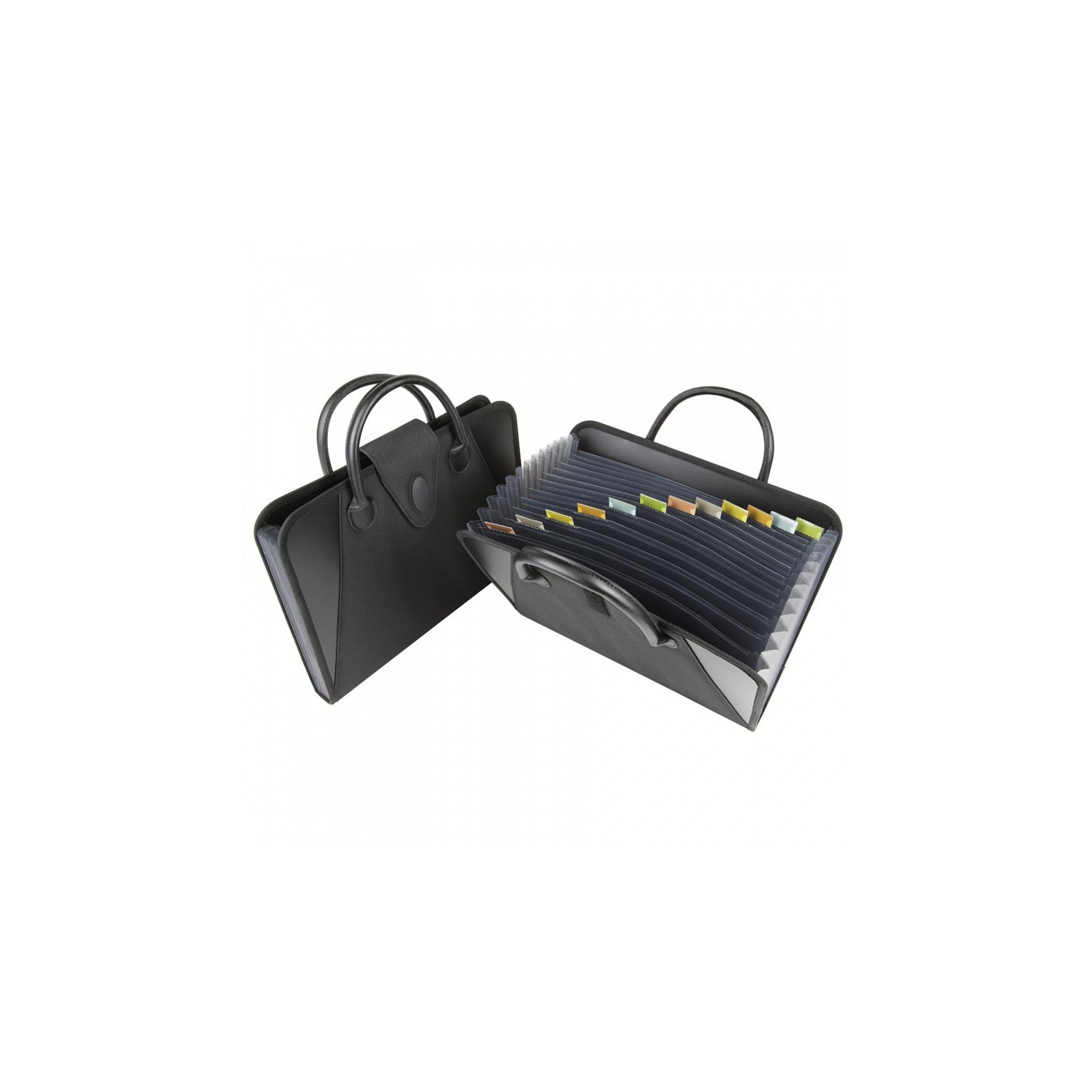 C-Line® Expanding File with Handles, Black