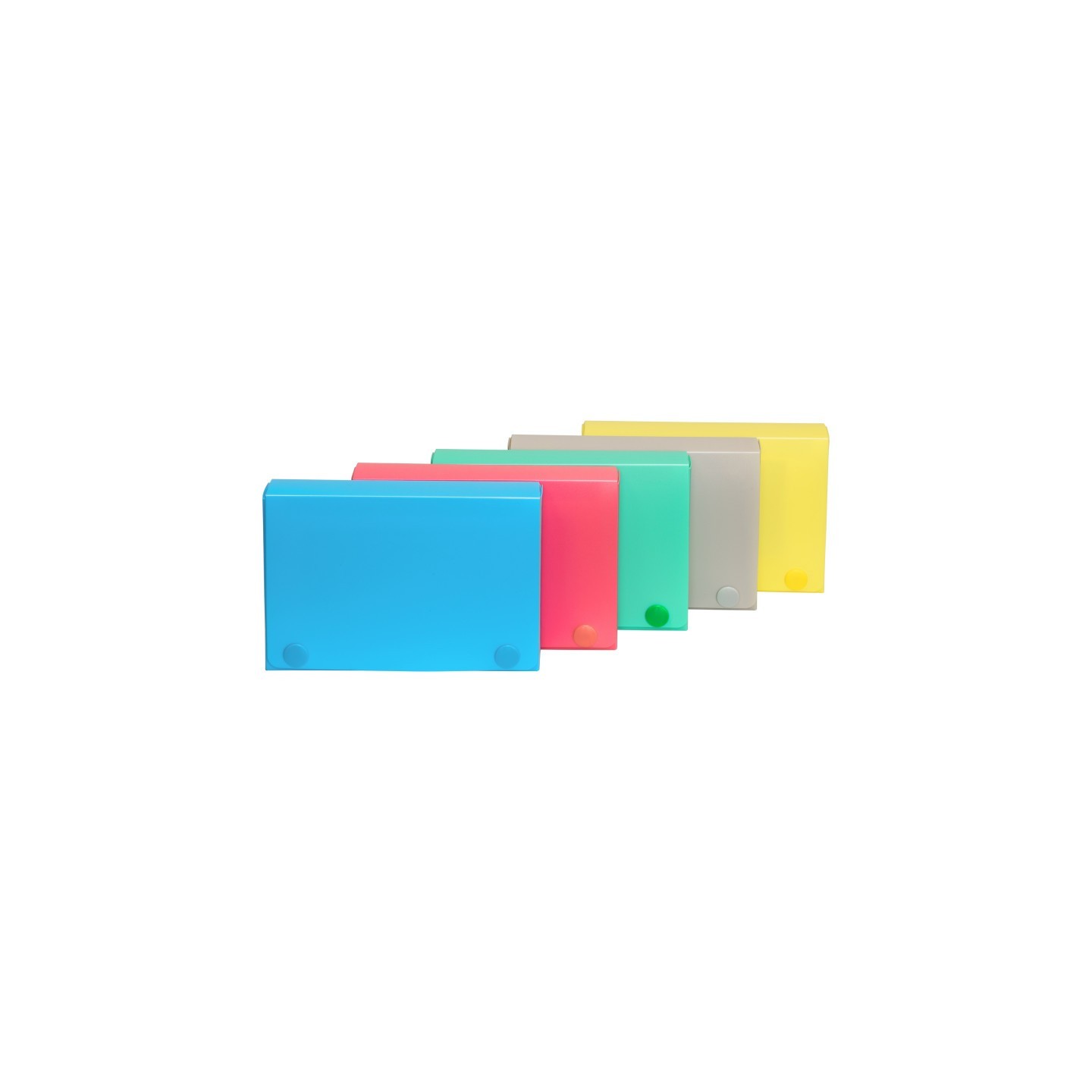 C-Line® Index Card Case, 3" x 5", Assorted