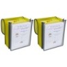C-Line® 7-Pocket Vertical Backpack File, Letter Size, Assorted, Pack of 2