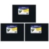 C-Line® Rainbow Document Sorter, Black/Multicolor, Letter Size, Pack of 3
