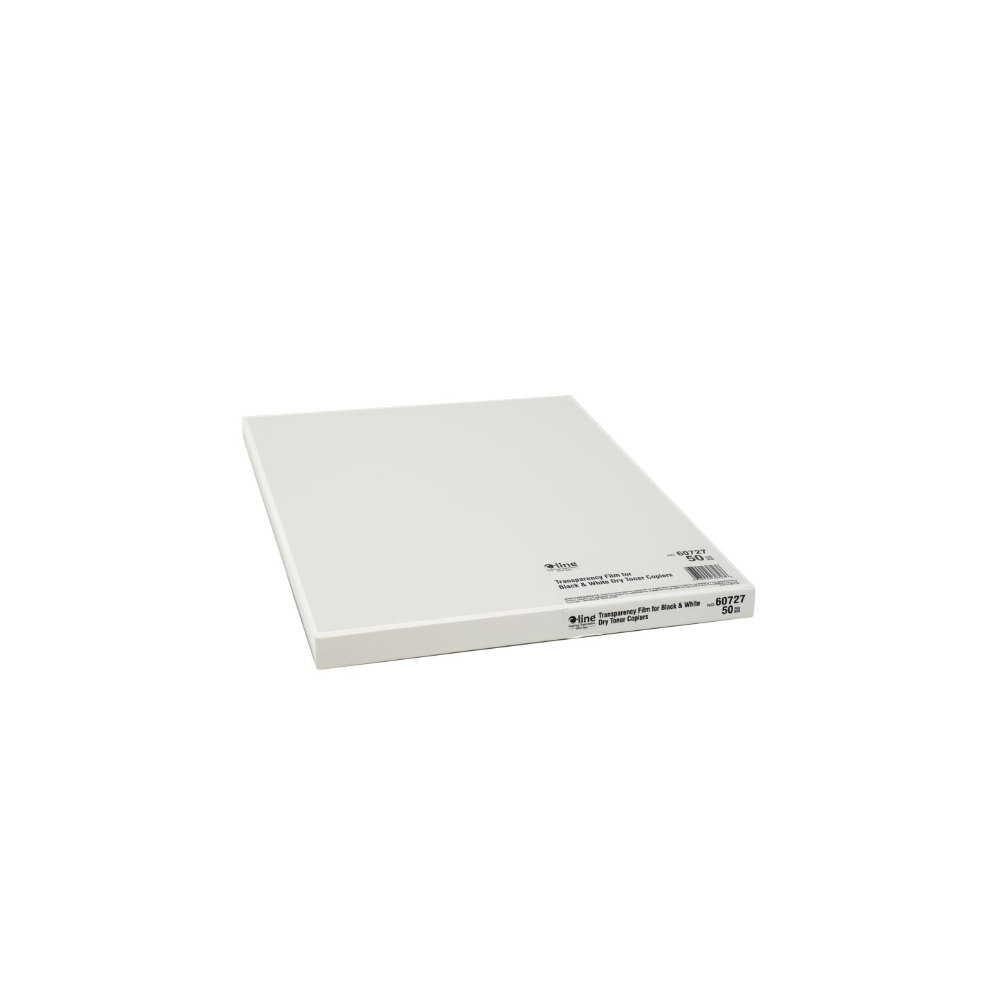 C-Line® Plain Paper Copier Transparency Film, Clear, 8 1/2 x 11, 50 Sheets