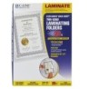 C-Line® Super Heavyweight Cleer Adheer Quick Cover Laminating Pockets, Box of 25