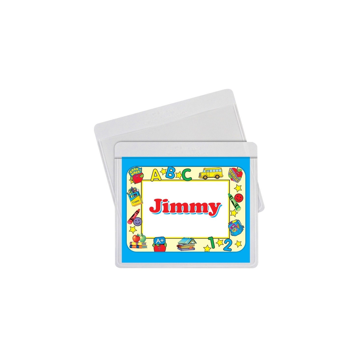 C-Line® Self-Adhesive Labeling Pockets