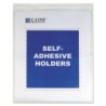 C-Line® Self-Adhesive Shop Ticket Holders, 9 x 12, Box of 50