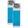 C-Line® DuPont™ Tyvek® Security Wristbands, Blue, 100 Per Pack, 2 Packs