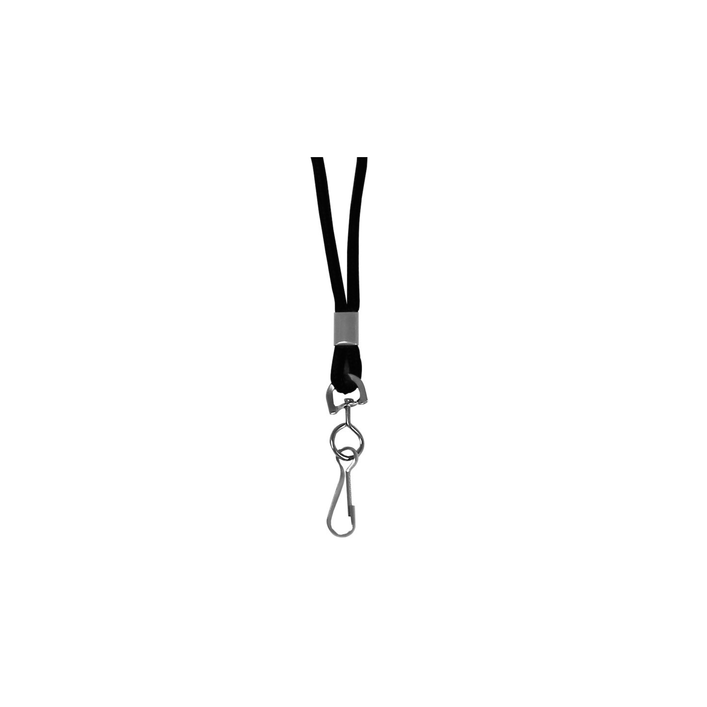 C-Line® Standard Lanyard with Swivel Hook, Black