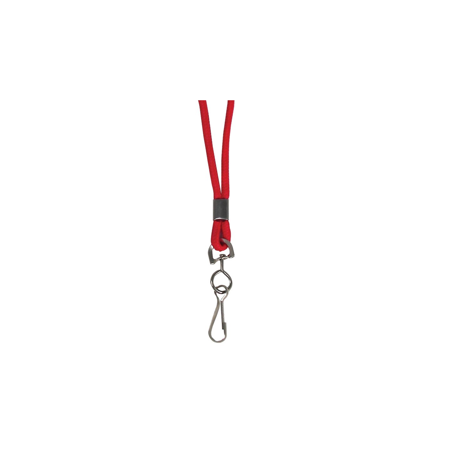 C-Line® Standard Lanyard with Swivel Hook, Red