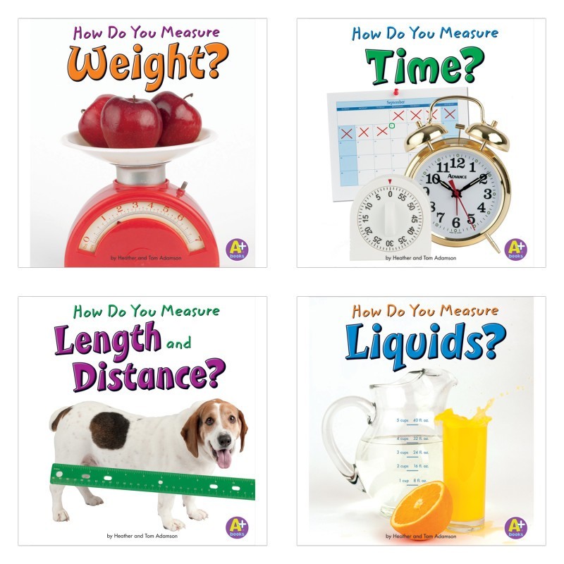 Capstone Publishing Measure It Book Set, Set of 4