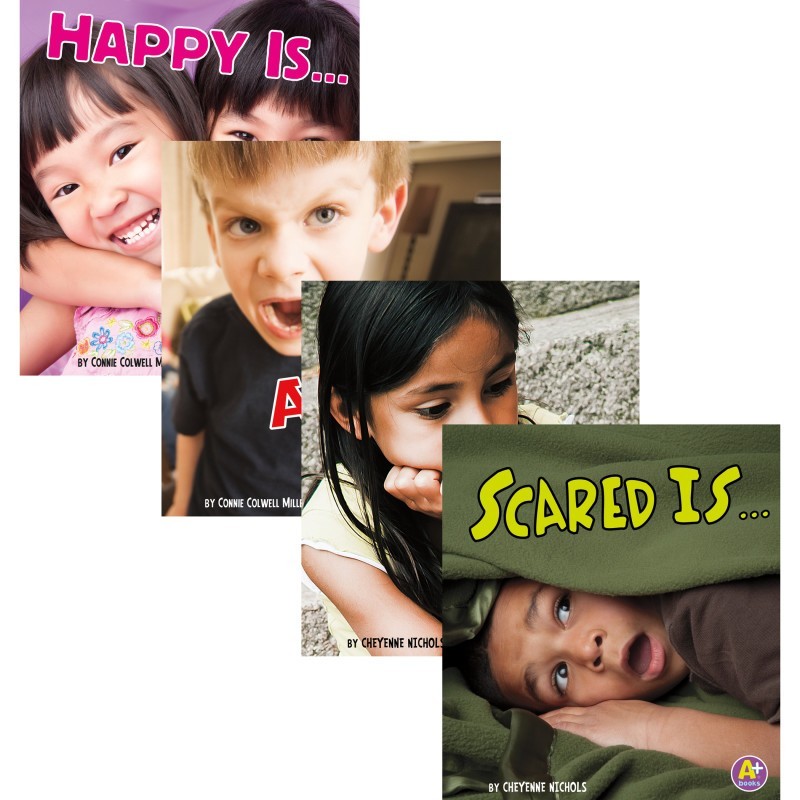 A+ Books Know Your Emotion Book Set, Set of 4