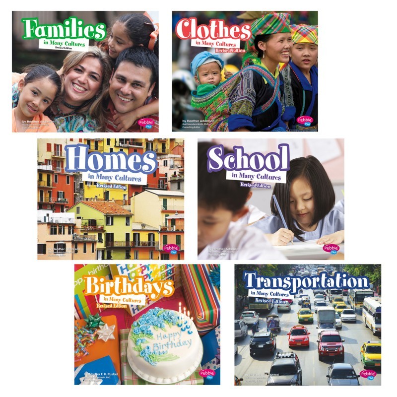 Pebble Plus Life Around the World Book Set, Set of 6