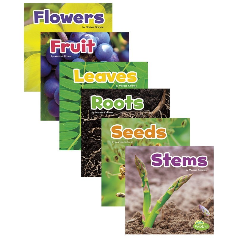Little Pebble Plant Parts, Set of 6 books