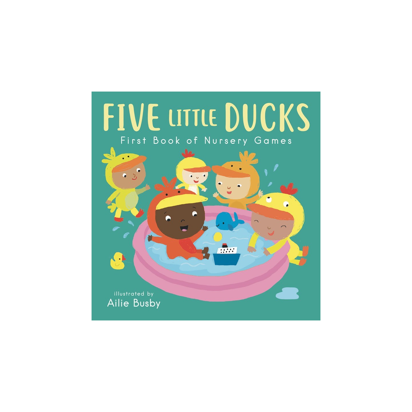 Child's Play Books Five Little Ducks - First Book of Nursery Games Board Book