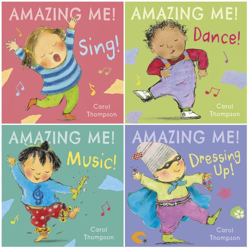 Child's Play Books Amazing Me! Board Books Set, Set of 4