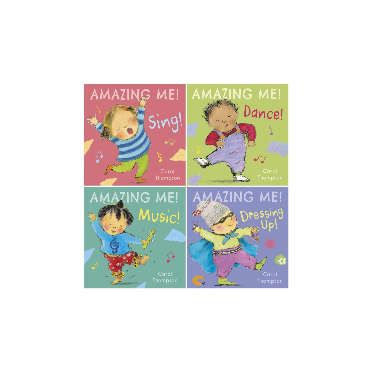 Child's Play Books Amazing Me! Board Books Set, Set of 4
