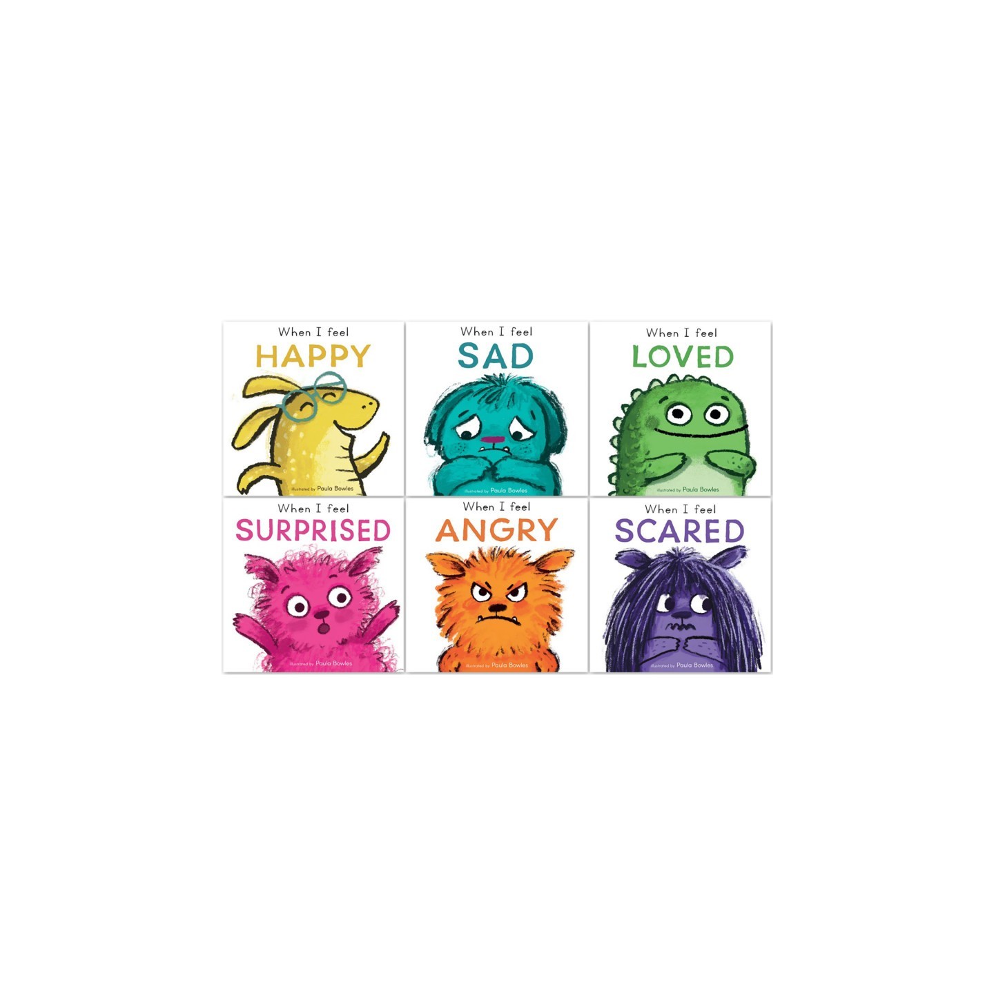 Child's Play Books First Feelings Board Book Set 6-Book Set