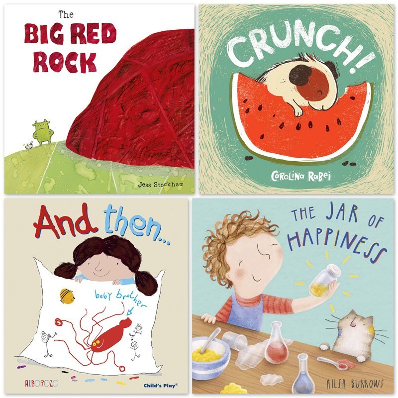 Child's Play Books Sharing, Caring and Friendship Soft Cover 4-Book Set