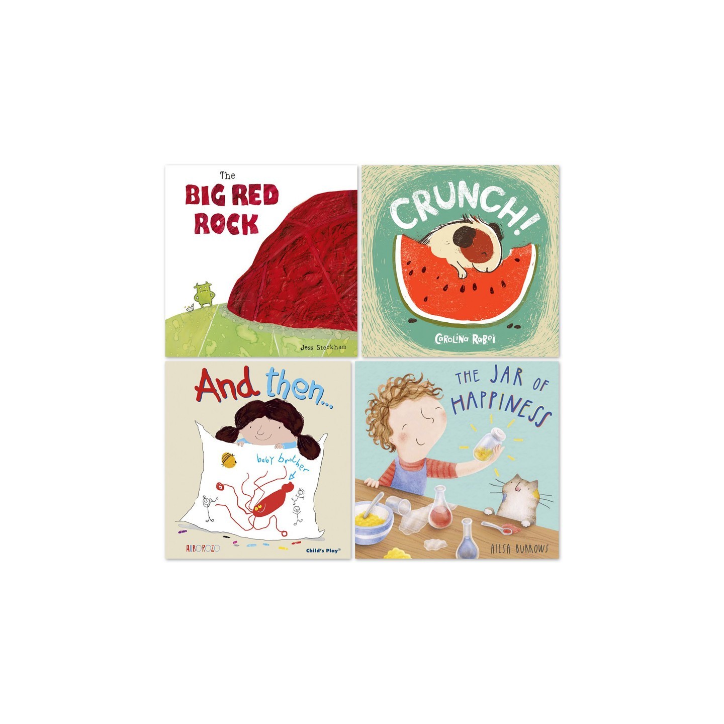 Child's Play Books Sharing, Caring and Friendship Soft Cover 4-Book Set