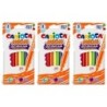 CARIOCA Neon Washable Felt Tip Pens, 8 Per Pack, 3 Packs