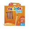 CARIOCA BABY Crayons 3 in 1 + Sharpener - 10 Pieces