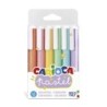 CARIOCA Pastel Washable Highlighters - 6 Pieces