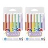 CARIOCA Pastel Washable Highlighters, 6 Per Pack, 2 Packs