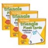 Learning Advantage® The Original Triangle Flash Cards - Multiplication & Division - 20 Per Set - 3 Sets