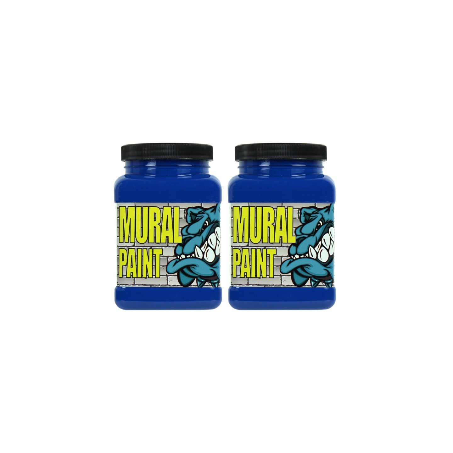 Chroma Mural Paint, Pint, Ice (Blue), Pack of 2