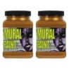 Chroma Mural Paint, Pint, Glam Rock (Gold Metallic), Pack of 2