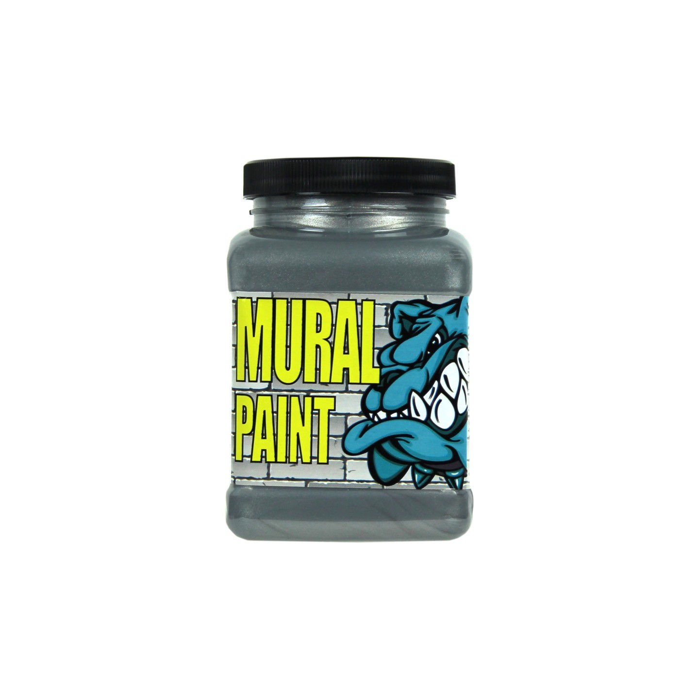 Chroma Mural Paint, Pint, Rock Star (Silver Metallic)
