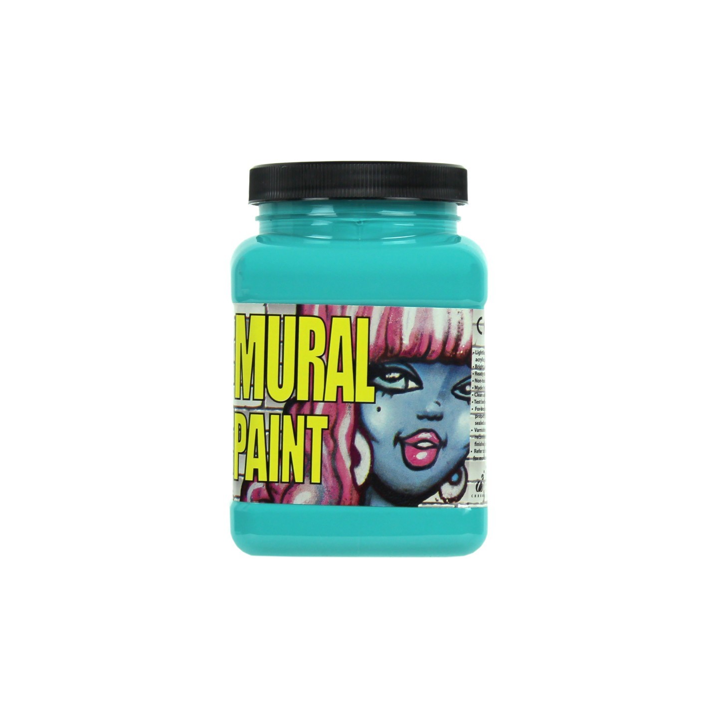 Chroma Mural Paint, Pint, Calypso (Cobalt Turquoise Light)