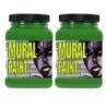 Chroma Mural Paint, Pint, Camo (Dark Green), Pack of 2