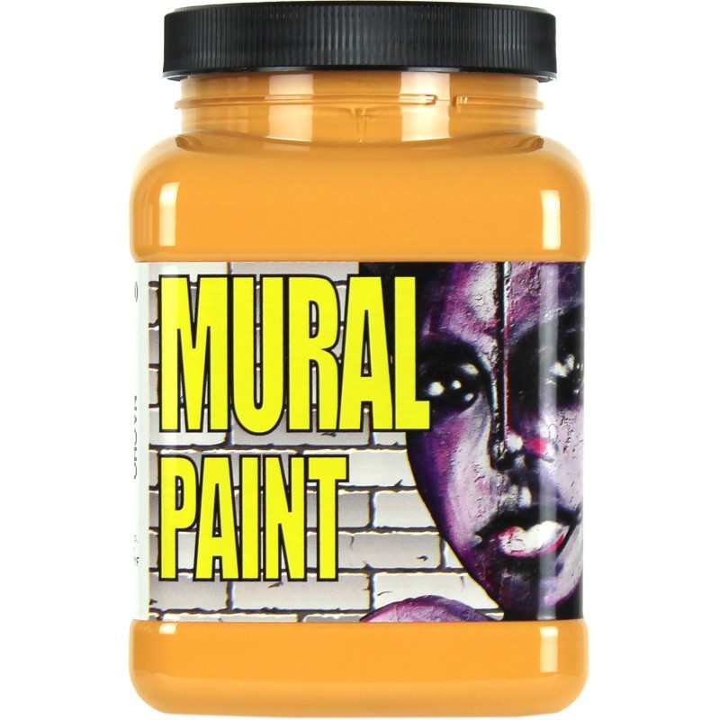Chroma Mural Paint, Pint, Nacho (Yellow Orange)