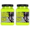 Chroma Mural Paint, Pint, Psychedelic (Yellow Green), Pack of 2