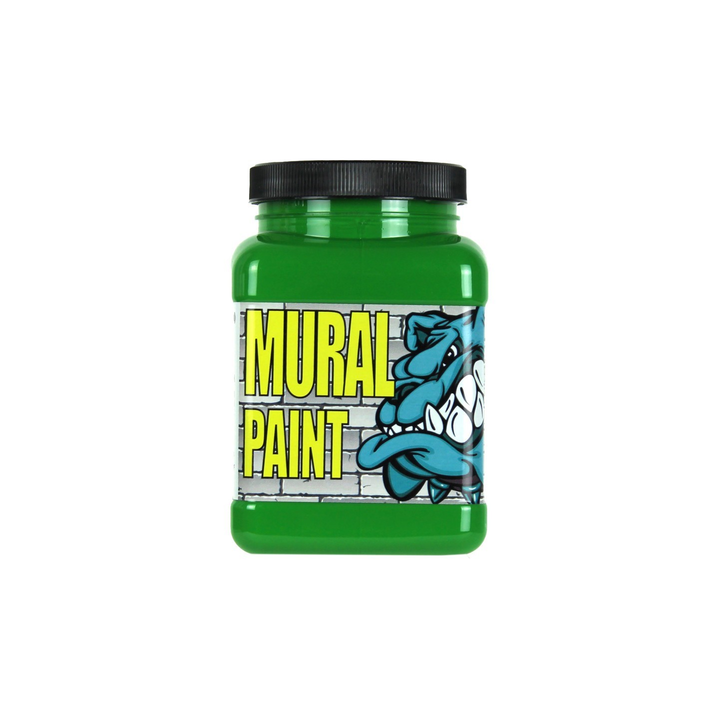 Chroma Mural Paint, Pint, T-Rex (Brilliant Green)