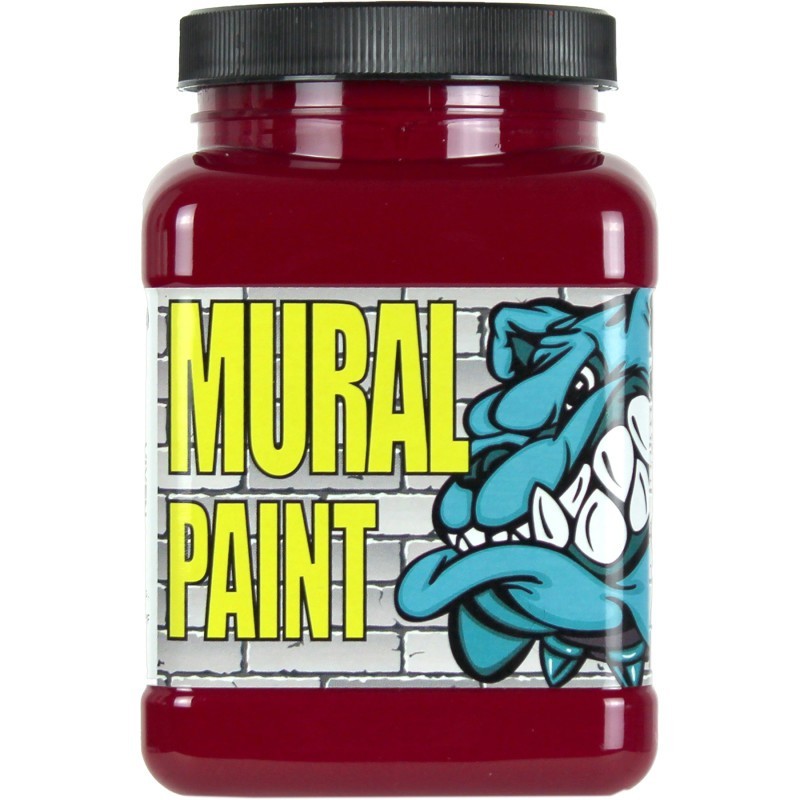 Chroma Mural Paint, Pint, Vixen (Alizarine Crimson)