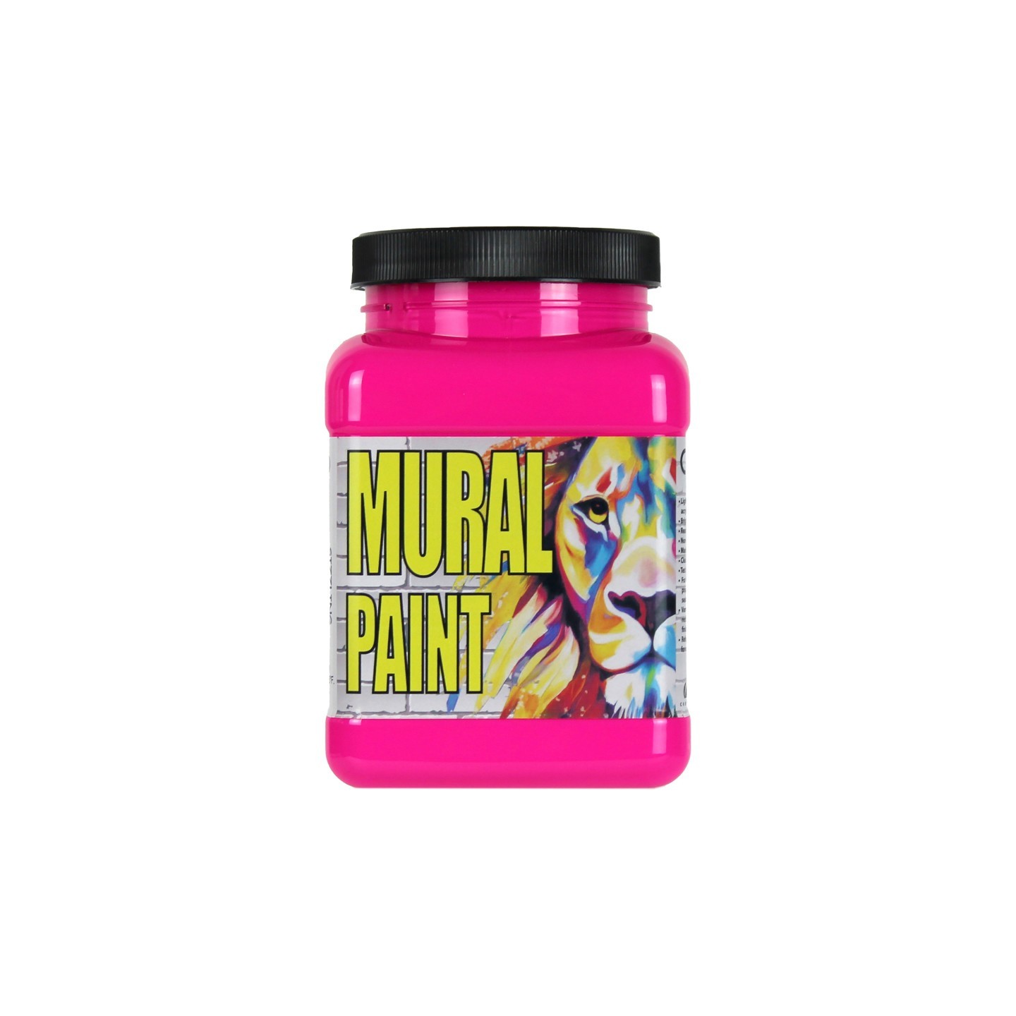 Chroma Mural Paint, Pint, Sizzling Pink (Neon)
