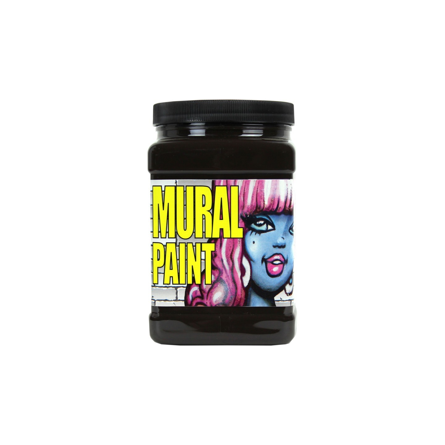Chroma Mural Paint, 1/2 Gallon, Blacktop (Black)
